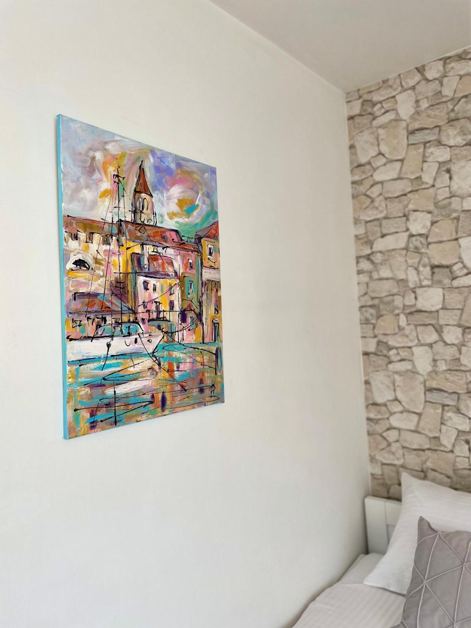 Dinka Old Town Apartment With Sea View Trogir Buitenkant foto
